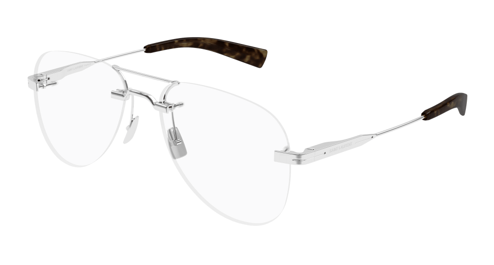 Saint Laurent Optical Frame Silver - SL 745-001
