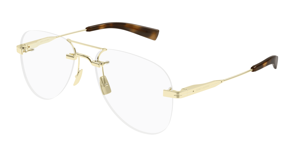 Saint Laurent Optical Frame Gold - SL 745-002