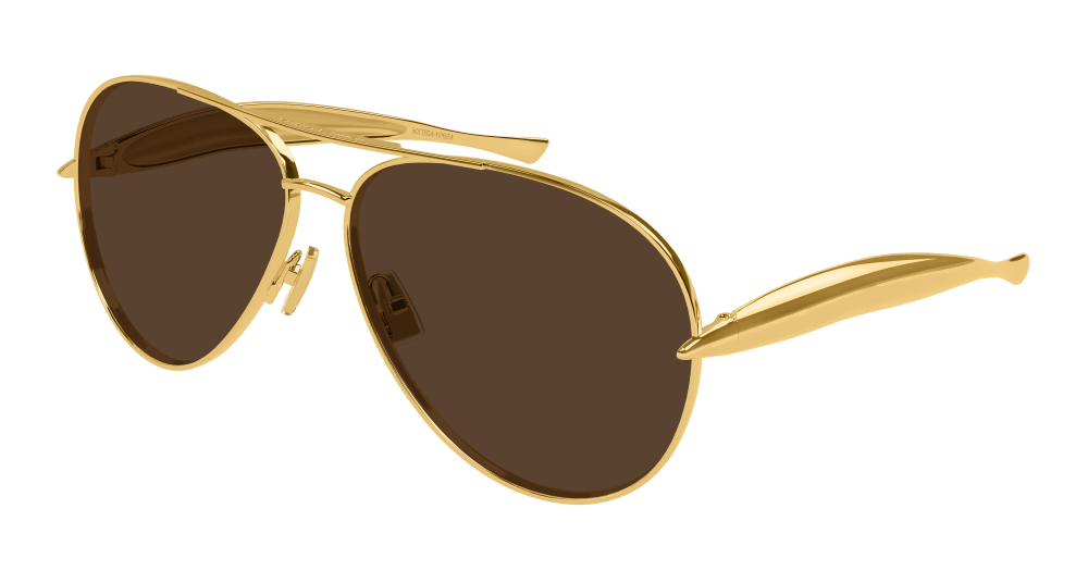 Bottega Veneta Sunglasses Gold - BV1305S-007