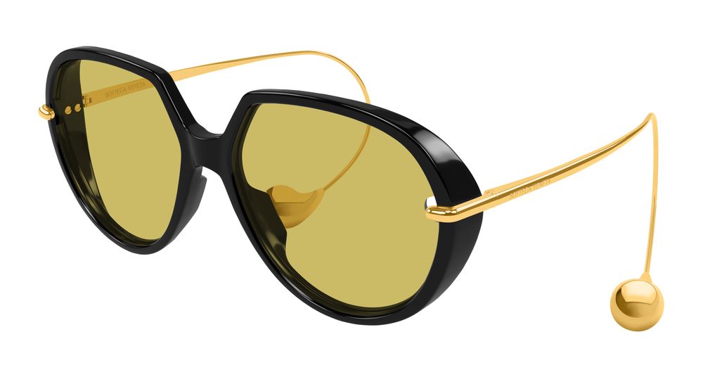 Bottega Veneta Sunglasses Black - BV1436S-001